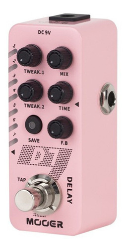 Pedal Efectos Mooer D7 Digital Delay