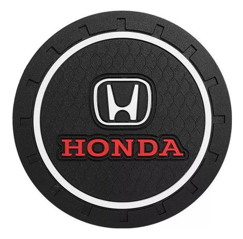 Porta Vasos Auto Set X2 Alfombrilla Antideslizante Honda