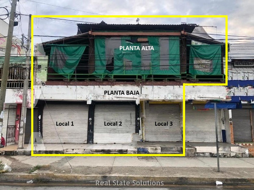 Local Comercial 355 M2 En Venta/renta, 2 Accesos, López Portillo, Crucero, Cancún