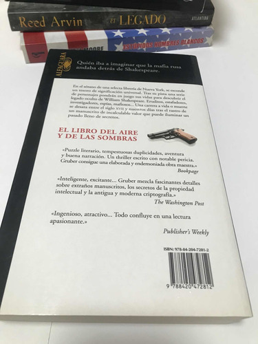 Libro Del Air Y De Las Sombra Autor Michael Gruber U10 | MercadoLibre