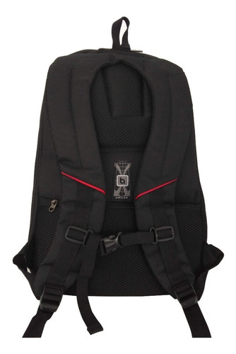 Imagen 5 de 7 de Mochila Urbana Portanotebook Extensible Biwo Con Usb Unisex