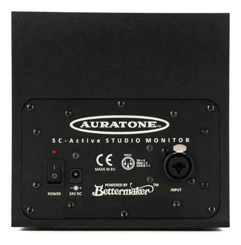 Auratone 5c Super Sound Cube Active Black Monitor Ativo Par