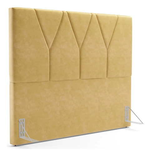 Cabeceira Cama Box Casal King 195cm Aurora Couríssimo Fendi