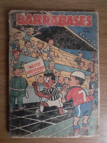 Cómic Barrabases Primera Época Año 2 Número 25 Editora Zig Zag 1956