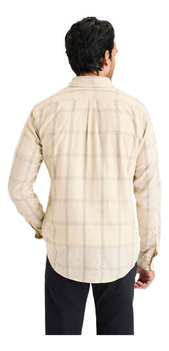 Camisa Hombre Original Slim Fit Beige Dockers