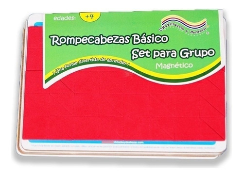 Juego Rompecabezas Básico Magnético 4 Pzs Prescolar Primaria