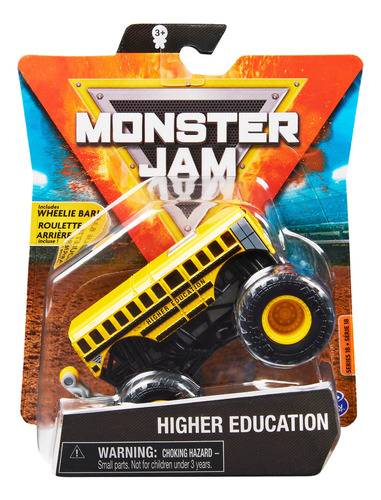 Vehículo Fundido A Presión Monster Jam Higher Education A Es