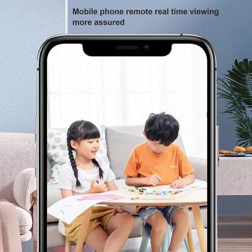 Cámara De Seguridad Inalámbrica Wifi De Doble Lente Hd Home
