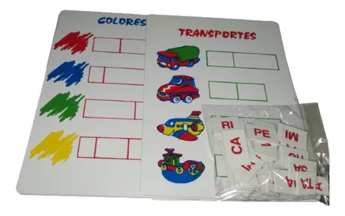 Loteria De Silabas Asociación Imagen-silaba Lectoescritura