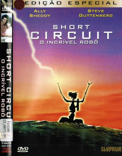 Dvd Um Robô Em Curto Circuito 1 - Dublado E Legendado