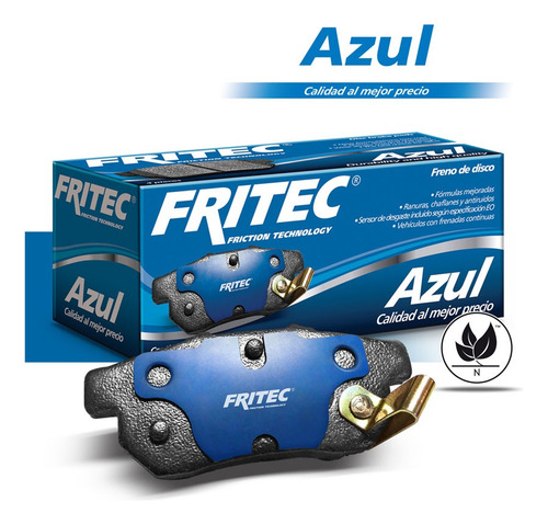 Balatas Traseras Fritec Vw Jetta 2.5l 2010 2011 2012 2013