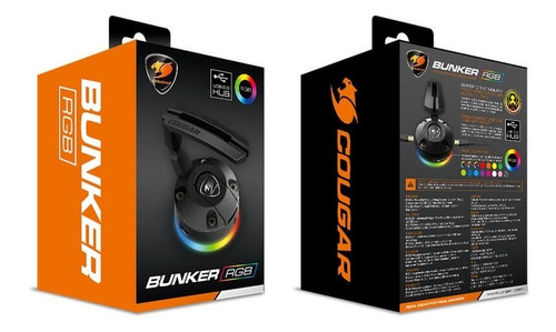 Imagen 7 de 10 de Base Para Mouse Cougar Bungee Bunker Rgb Flexible Gamer