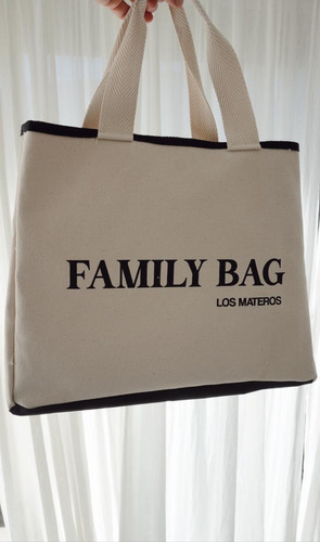 Bolso Lona Famliy Bag  By Los Materos