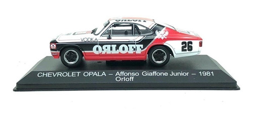 Imagem 2 de 4 de Miniatura Opala Stockcar Orloff Afonso Giafone Jr 1981 1/43