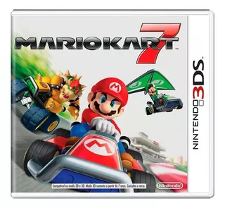 Jogo Mario Kart 7 3ds Mídia Física Original (seminovo)