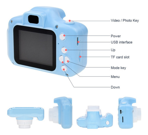 Kids Digital Camera Vintage Mini Camera Kids Portable