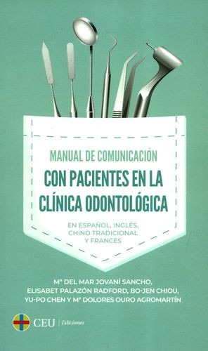 Libro Manual De Comunicación Con Pacientes En La Clínica Od