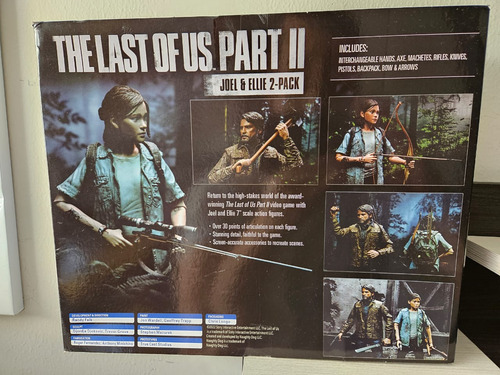 Figura Articulable Joel & Ellie - The Last Of Us Part Ii