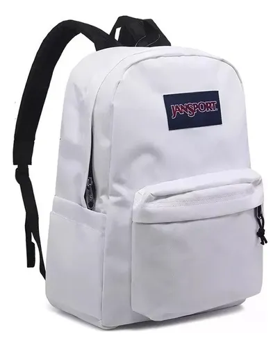 Mochilas jansport blanco y negro deals