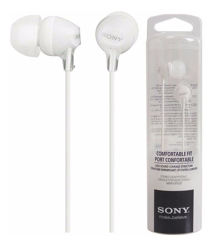 Auricular Sony Ex15lp Alta Fidelidad In-ear - Factura A / B