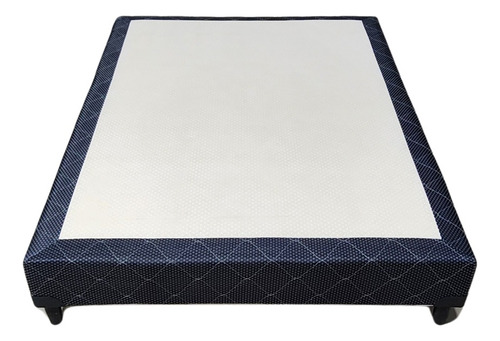 Base Sommier Ayfa Reforzada Resistente 2 Plazas 130x190 Color Negro