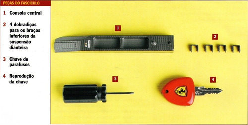 Fascículo 07 Da Coleção Ferrari Enzo 1/10 Planeta Deagostini