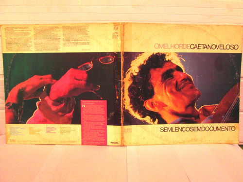 Vinil Disc - Caetano Veloso, O Melhor, Sem Lenço Sem Documen (Usado)