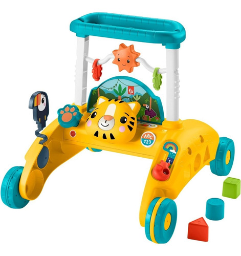 Fisher Price Juguete Andadera De 2 Lados Primeros Pasos Multicolor