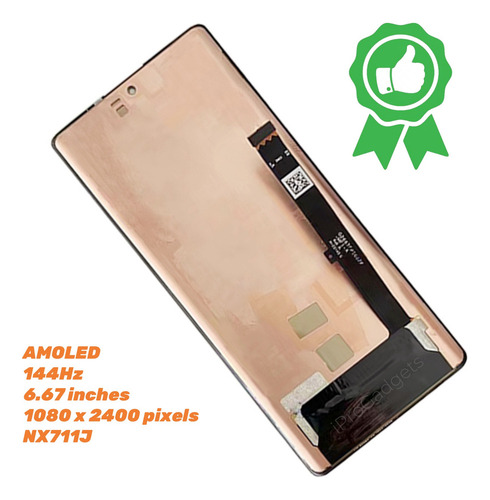 Pantalla Táctil Amoled Display For Zte Nubia Z50 Nx711j