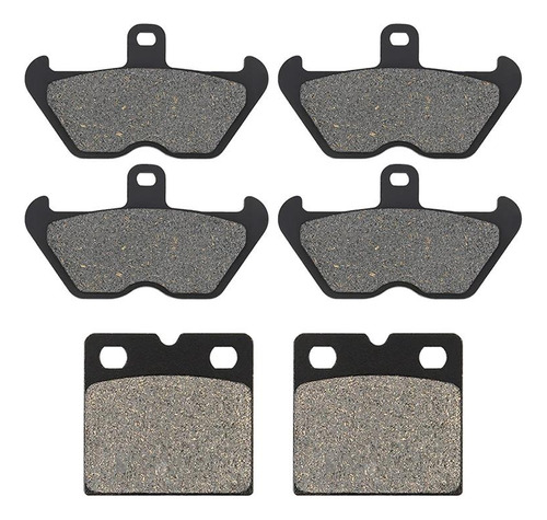 3 Pares De Pastillas De Freno Para Bmw K100rs K1 K1100lt