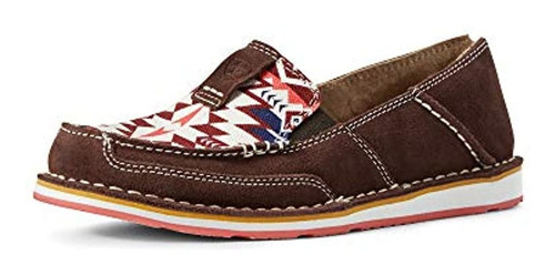 Zapatos Sin Cordones De Inspiracion Occidental, De Gamuza Y