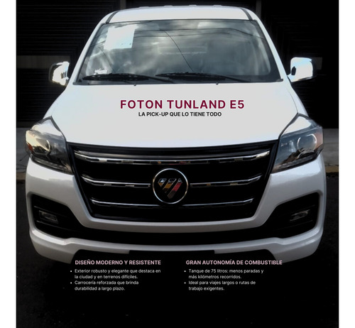 Foton Tunland E5 2.4 4X2 Mt