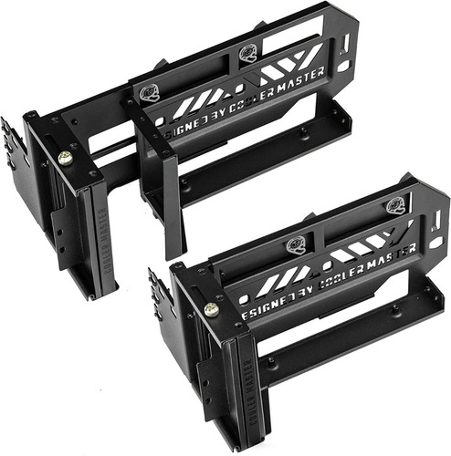 Suporte de vídeo vertical preto Cooler Master V3