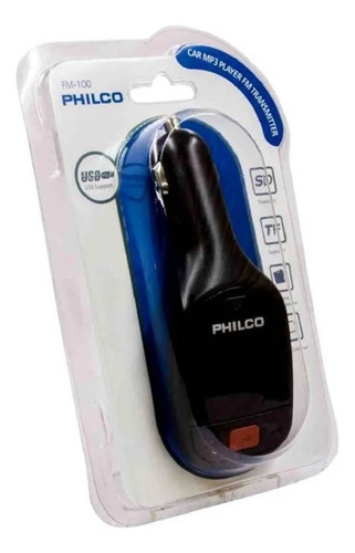 Trasmisor Fm Bluetooth Para Auto Usb Mp3 Micro Sd Philco