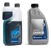 Comprar Combo Aceite 2t X1lt + Aceite De Cadena X 1lt Husqvarna