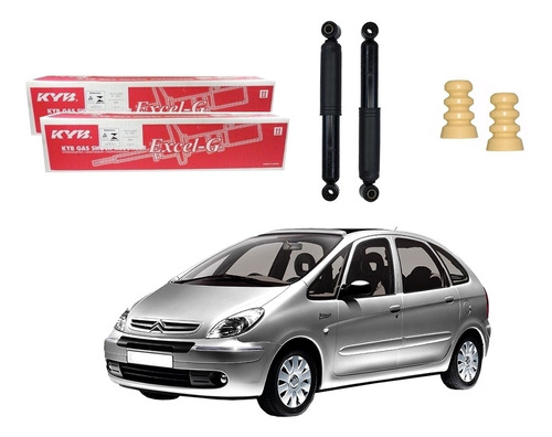 Kit Amortecedor Traseiro Kayaba. Citroën Xsara Picasso 2004