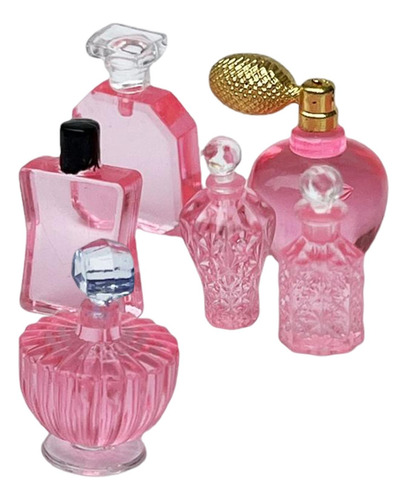 Set De Miniaturas De Perfume A Escala 1/12, Complementos