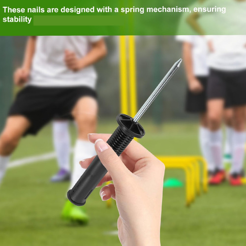 Clavo Para Fijar Bastones De Fútbol Con Forma De Mástil De B