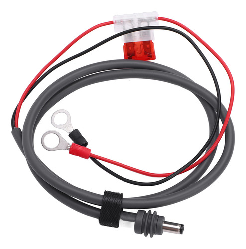 Cabo De Carregamento Dc 2m O Ring 18awg Vermelho Preto Paral