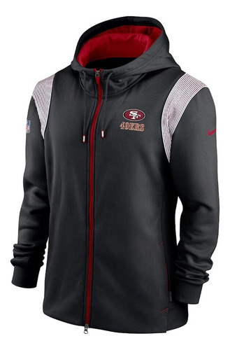 San Francisco 49ers Sideline Lockup Full-zip Hoodie Sudadera