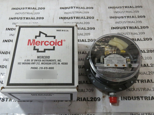 Mercoid Pressure Switch Pg-3-p2 New In Box Ssk