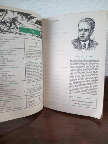 Sudetendeutscher Kalender 1964 - En Alemán (Usado)