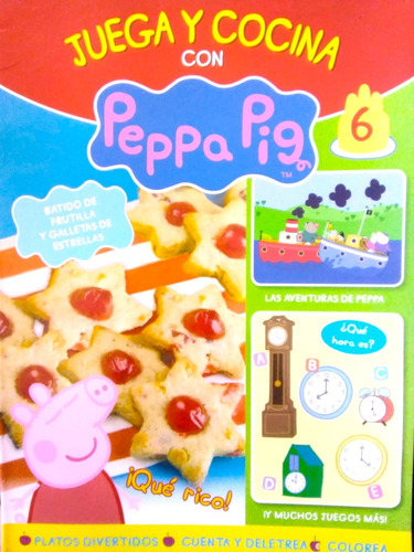 Juega Y Cocina Con Peppa Pig N° 6 - Autores Varios