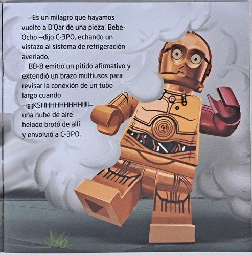 Star Wars - C- 3po Echa Una Mano - Lego - Libro Nuevo
