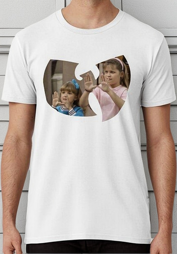 Remera Sabor Ecléctico Wú Táng X Full House Swea Black Love
