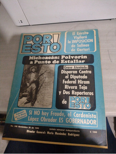 Revista Por Esto Michoacán Polvorín A Punto De Estallar #346