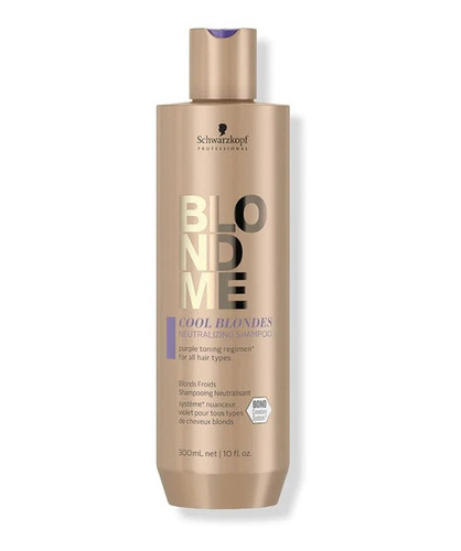 Shampoo Blondme Cool Blondes Schwarzkopf 300ml