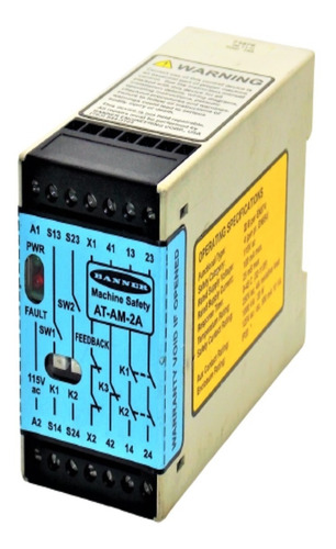 At-am-2a Banner Two Hand Safety Relay Control Unit 71976