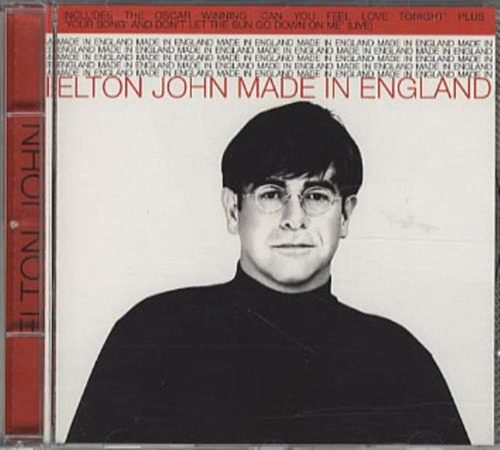 Elton John Made In England Cd Maxi-single Imp.nuevo En Sto 