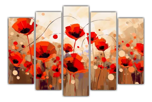 comprar Cinco Composiciones Creativa Rústicos Kawaiis 125x75cm